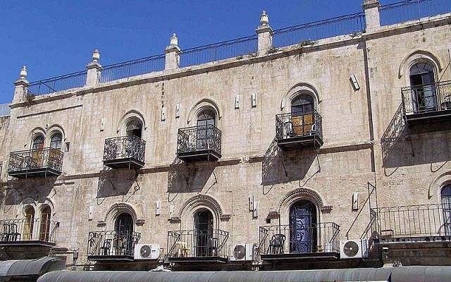 The Petra Hotel in the Old City of Jerusalem. (CC-BY-SA: Ranbar/Wikimedia)